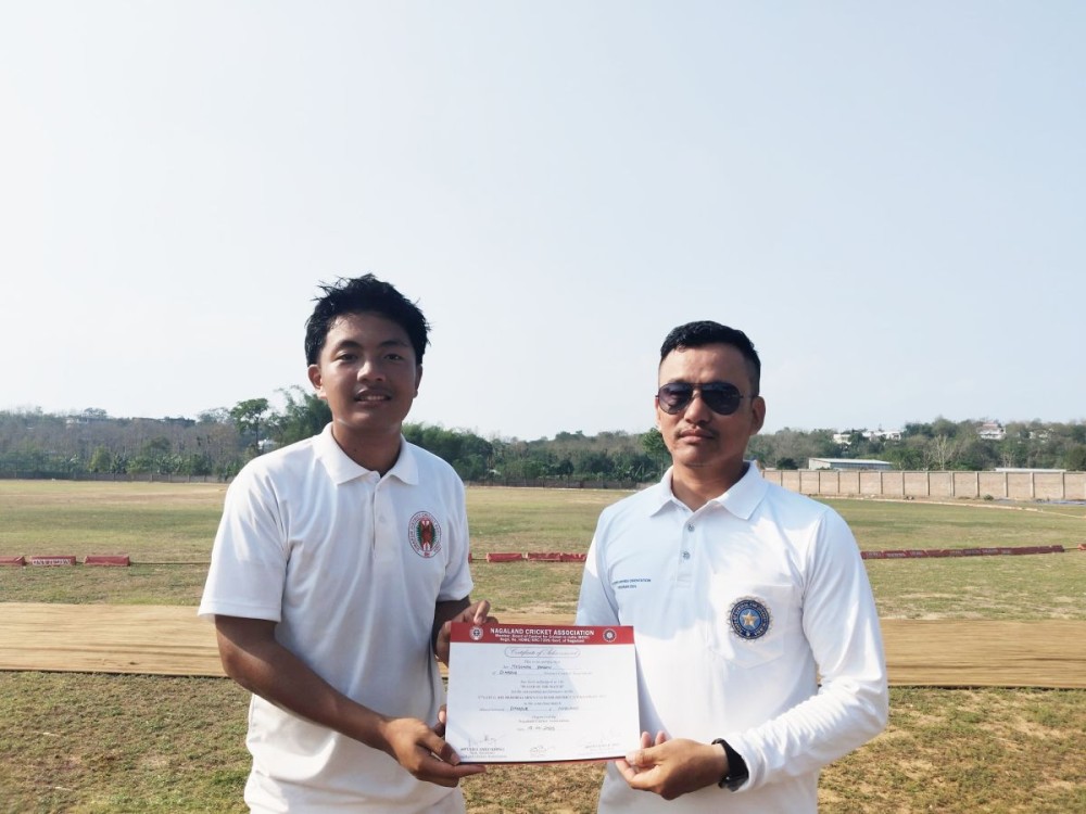Player of the Match: Medempok Pongen (Dimapur).